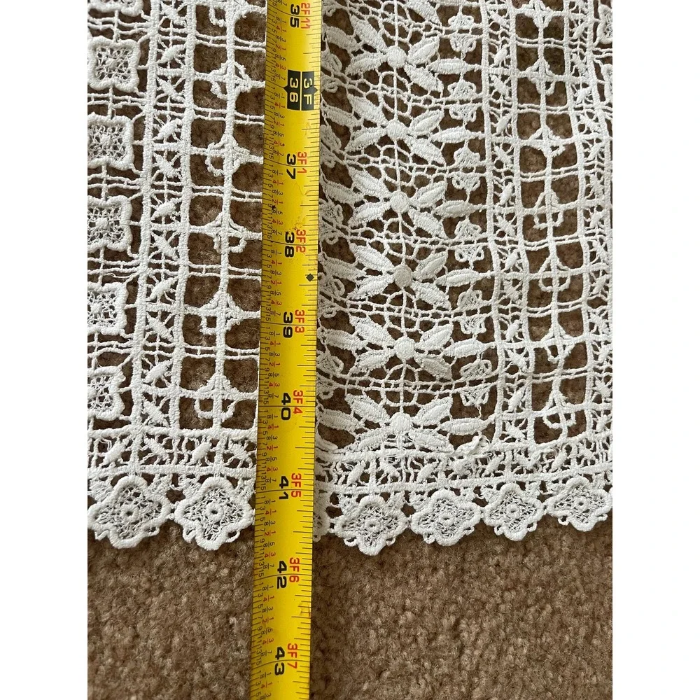 3 Vintage Crocheted Table Runners/Dresser Scarves